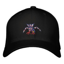 Haida Raven Fly away Embroidered Baseball Cap