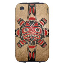 Haida Sun Mask iPhone 3 Tough Case