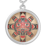 Haida Sun Mask Pendant