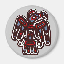 Haida Thunderbird Magnets Pour Réfrigérateur
