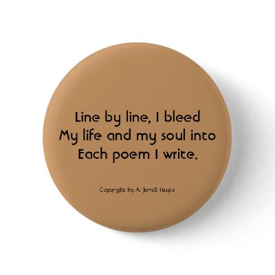 "Haiku 68" Button by Writer1982