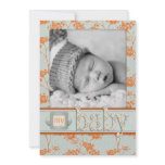 Haiku Baby Announcement Card