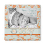 Haiku Baby Photo Magnet 2