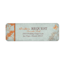 Haiku Bride Return Label