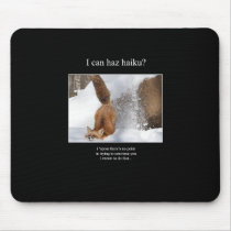 haiku cat 16 mousepad