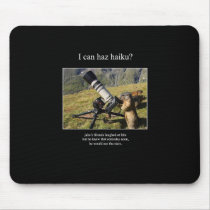 haiku cat 24 mousepad