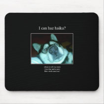 haiku cat 2 mousepad