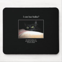 haiku cat 5 mousepad