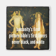 Haiku Fridge Magnet - Adam And Eve