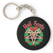 Hail Santa! keychains