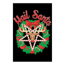 Hail Santa! posters