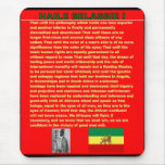 Haile Selassie Famous War Speech to UN 1963 Mousepad