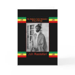 Haile Selassie the Lion of Judah, Jah Rastafari Card