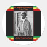 Haile Selassie the Lion of Judah, Jah Rastafari Sticker