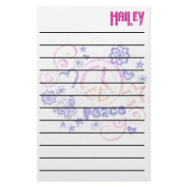 Hailey's Peace Stationary