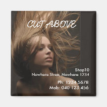 hair and beauty magnets