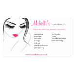 Hair & Beauty salon, business card design