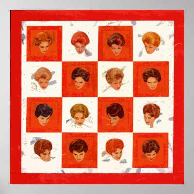 Hair Colour Bingo Poster by ottoblotto