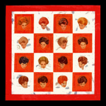 Hair Colour Bingo Poster posters