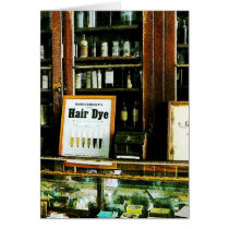 Hair Dye Greeting Card