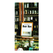 Hair Dye Photo Greeting Card