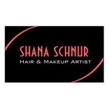 Hair & Makeup Business Card