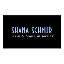 Hair & Makeup Business Card