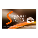 Hair Salon and Spa Business Card Template