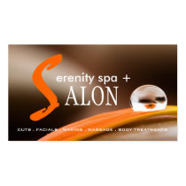Hair Salon and Spa Business Card Template