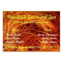 Hair Salon Buisness Card Business Card