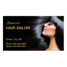 Hair Salon Business Card