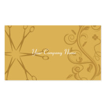 Hair salon business card