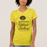 Hair Salon Personalized Business Promotional Top Shirts
