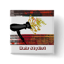 Hair Salons Hair Stylist Buttons