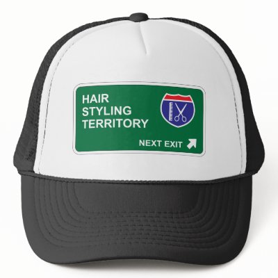 Hair Styling Next Exit Hat by whatitis