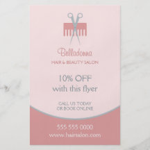 Hair Stylist Beauty Salon flyer