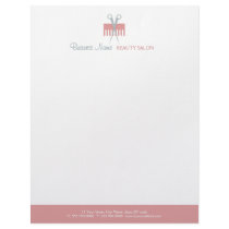 Hair Stylist Beauty Salon letterhead
