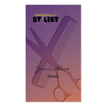 Hair Stylist Business Card
