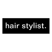 Hair Stylist Business Card