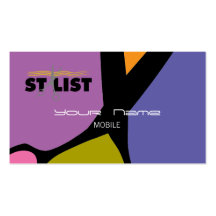 Hair Stylist Business Card