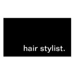 Hair Stylist Business Card