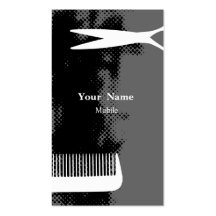 Hair Stylist Business Card