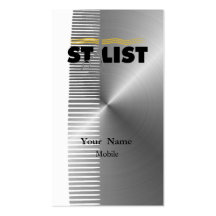 Hair Stylist Business Card Template