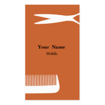 Hair Stylist Business Card Template