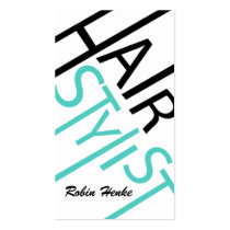 Hair Stylist Business Cards