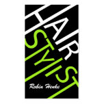 Hair Stylist Business Cards