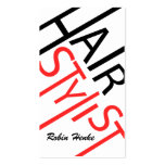 Hair Stylist Business Cards