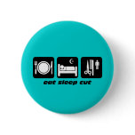 Hair stylist buttons