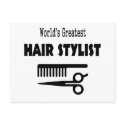 Hair Stylist Card postcards