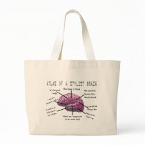 Hair Stylist Gifts "Atlas of a Stylist Brain" Bag